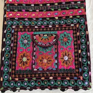Beautiful Indian Style embroidered shoulder bag